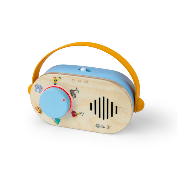 Baby Einstein + Hape Discovery Radio Toy Radio with Music & Lights, Ag