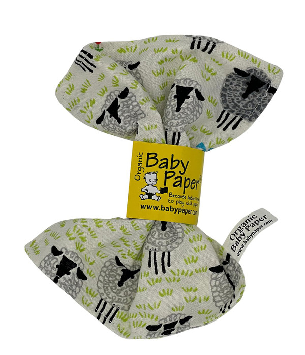 Baby Paper Original Crinkle Teether & Sensory Toy for Babies & Infants