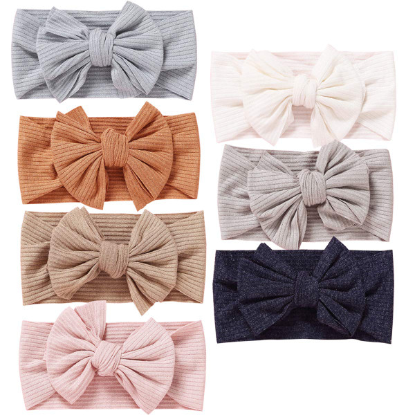 Mookiraer Baby Girls Headbands with Bows Handmade Hair Accessories Str