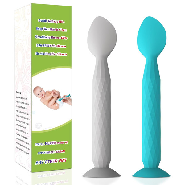 Youngso Diaper Cream Spatula - Diaper Cream Applicator with Suction Cu