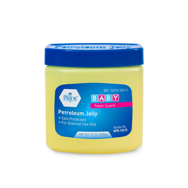 MED PRIDE Petroleum Jelly With Fresh Baby Scent - Skin Protectant For