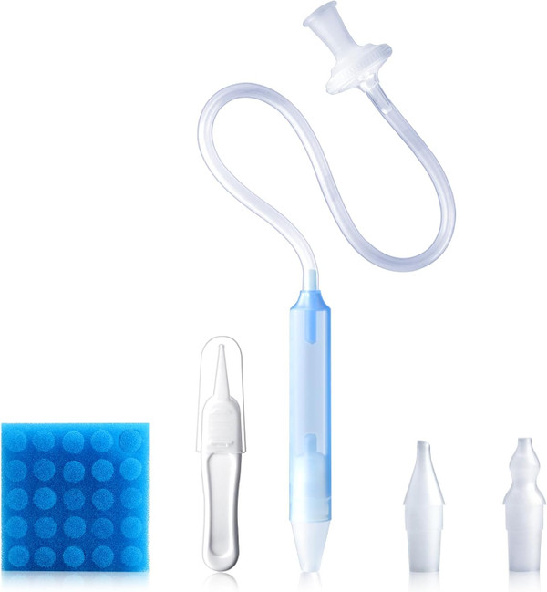 Baby Nasal Aspirator Nasal Congestion Relief with 25 Hygiene Filters 2