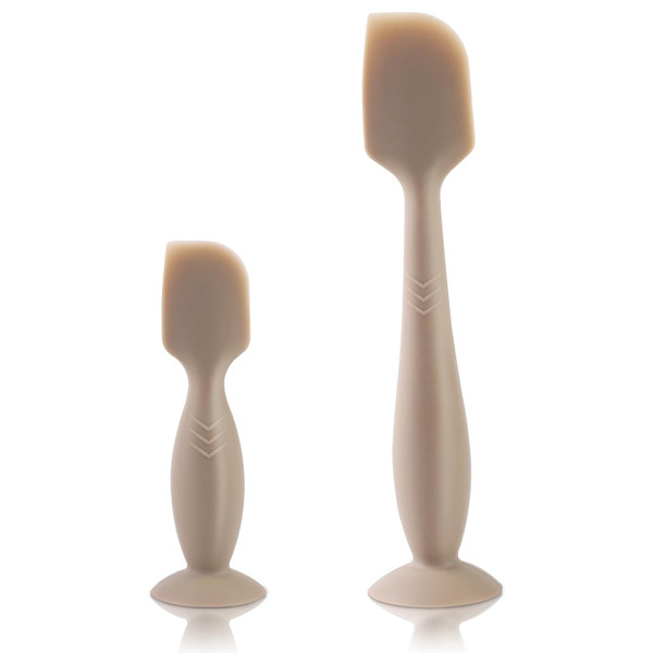 Baby Diaper Cream Spatula, 2 Pack Butt Spatula Baby, Silicone Diaper C