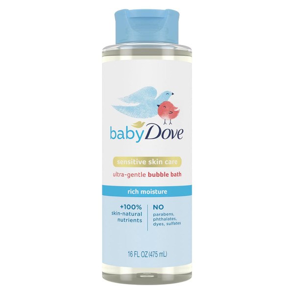 Baby Dove Bubble Bath Rich Moisture for nourished Skin and Bath time F