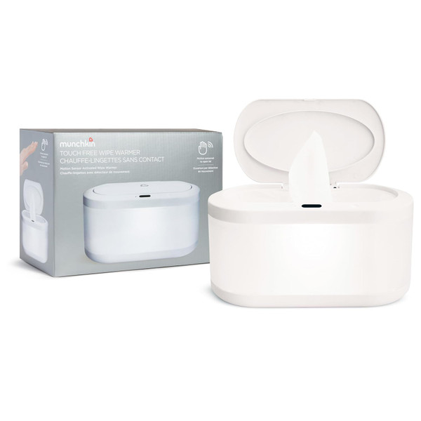 Munchkin Touch Free Baby Wipe Warmer with Nightlight & Motion Sensor,