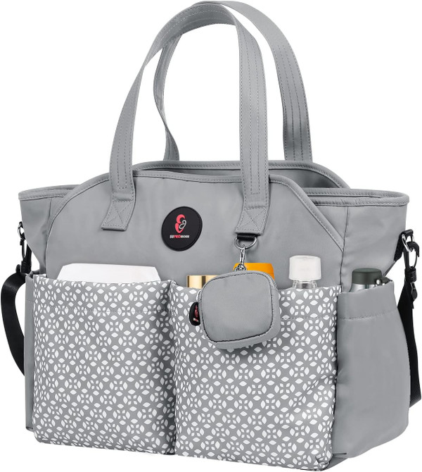 Diaper Bag Tote: Large Tote Baby Bag Boy Diaper Bag Stylish Girl Diape