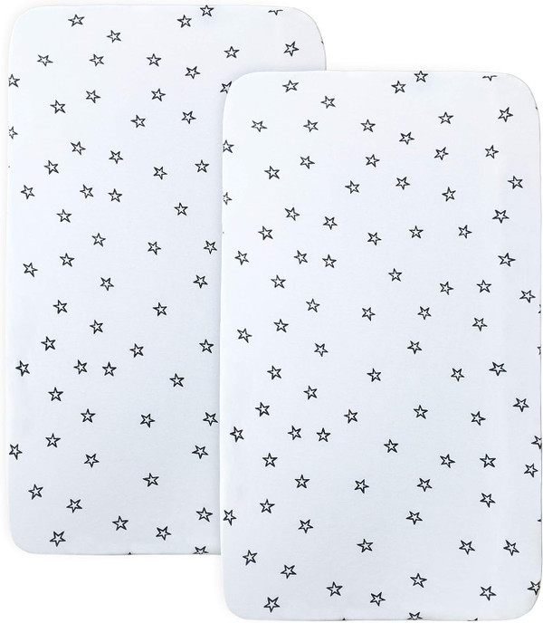 Milliard Two Pack Sheets for Bedside Bassinet