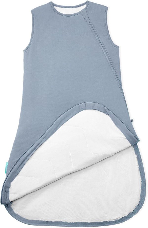 Supersoft Sleep Sack 1.0 TOG, Premium Bamboo Viscose Baby Sleeping Bag 2-Way Zipper Sleepsacks Baby Wearable Blanket