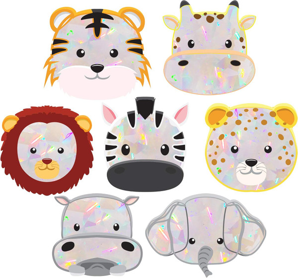 Rainbow Symphony - Rainbow Sun Catcher Window Stickers, Prism Holographic Stickers for Windows, Anti-Collision Window De