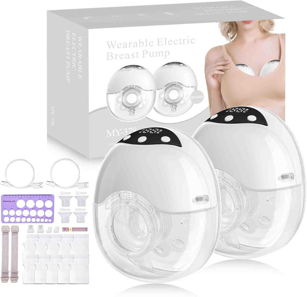 Wearable Breast Pump Hands Free: Electric & Portable Breastfeeding Pum