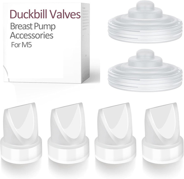 Replacement 4 Duckbill Valves/Duck Bill Valve & 2 Silicone Membrane/Di
