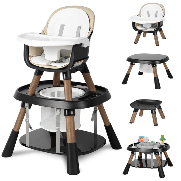 Baby High Chair, 15 in 1 Convertible High Chairs for Babies and Toddle