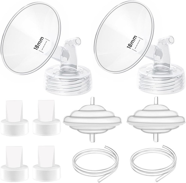 18mm Flange Pump Parts Compatible Spectra S1 S2 9 Breast Pumps Replace