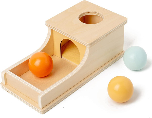 Busy edition Montessori Toys Full Size Object Permanence Box Soft Soun