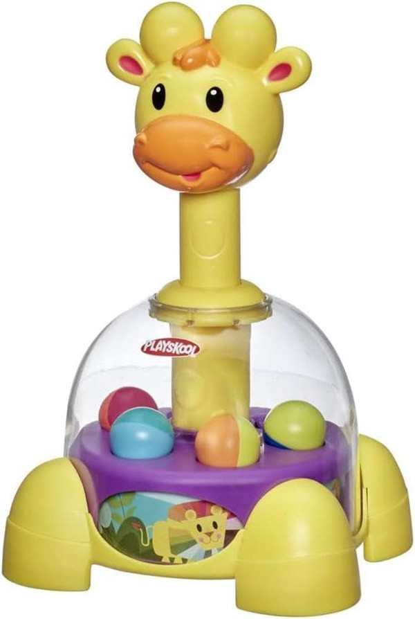 Playskool Tumble Top Spinning and Popping Baby Toy for 1 Year Olds and