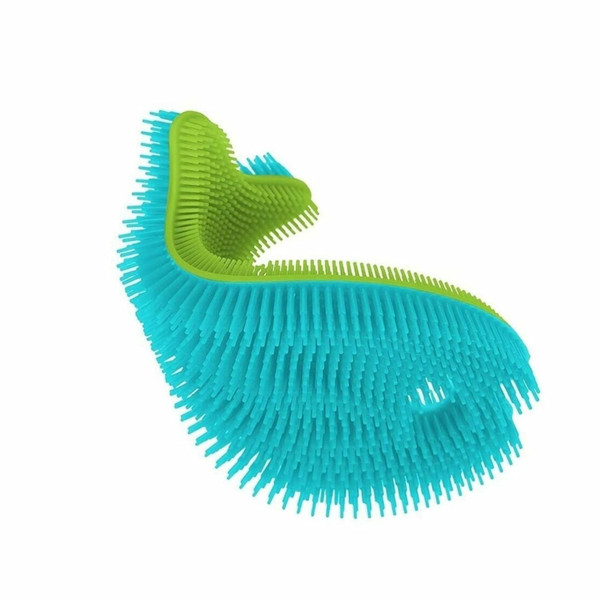 Innobaby Bathin' Smart Silicone Sensory Fish Bath Scrub for Babies and