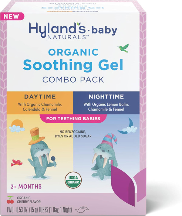 Hyland's Baby - Organic Day/Night Soothing Gel Combo Pack, Natural Rel