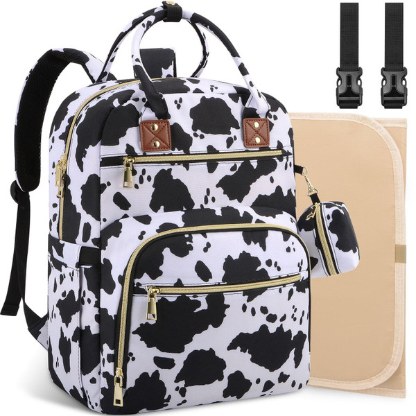Baby Diaper Bag Backpack, Travel Diaper Bags for Baby Girl Boy Large C