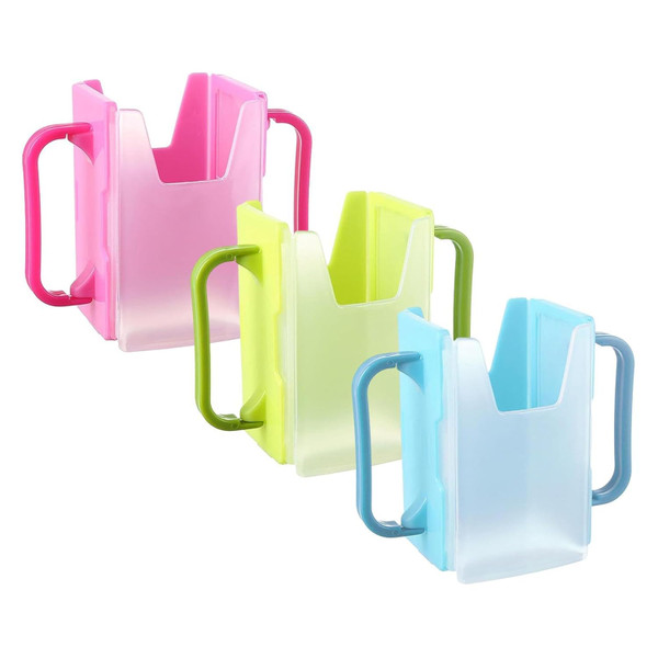 Milk Box Holder, Anti-Squeeze Milk Box Cup Holder, Juice Box with Hand
