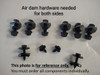 All Air dam hardware needed for a 86-87 Buick Turbo regal. 
