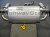 1986 1987 Buick Grand National Turbo Regal Reproduction Exhaust available through Highway Stars GM Part #25520009 Muffler
