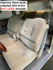 Buick Turbo Regal Limited Seat covers with pull down arm rest sold through Highway Stars