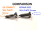 Highway Stars sells a set of 5  REPAIR Sill Plate screws for Buick Regal, Grand national GNX, Turbo regal for stripped out rocker panel holes