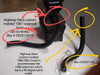 Highway Stars Comparison of 1987 vs 1986 Power Steering Reservoir hoses for Buick Grand Nationals, and Turbo Regals