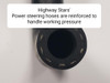 Highway Stars Power Steering Hose cross section view of reinforcement