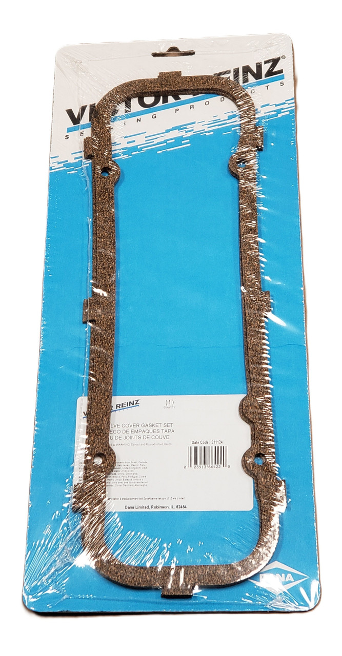 Gasket Set, Valve Cover - rubber/cork composite - replaces GM# 25523348