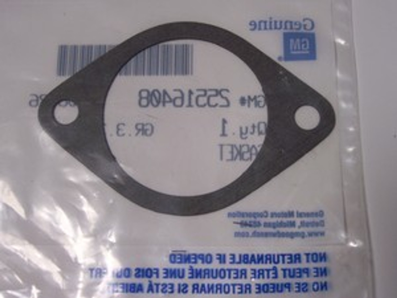 Gasket - Turbo Inlet Adaptor, NOS GM# 25516408
