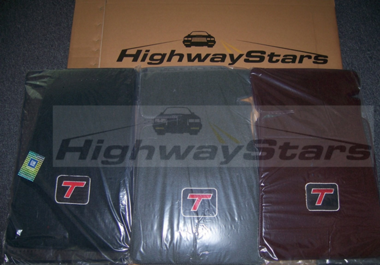 Buick Turbo T floor mats available in several colors Buick Turbo T floor mats available in several colors
