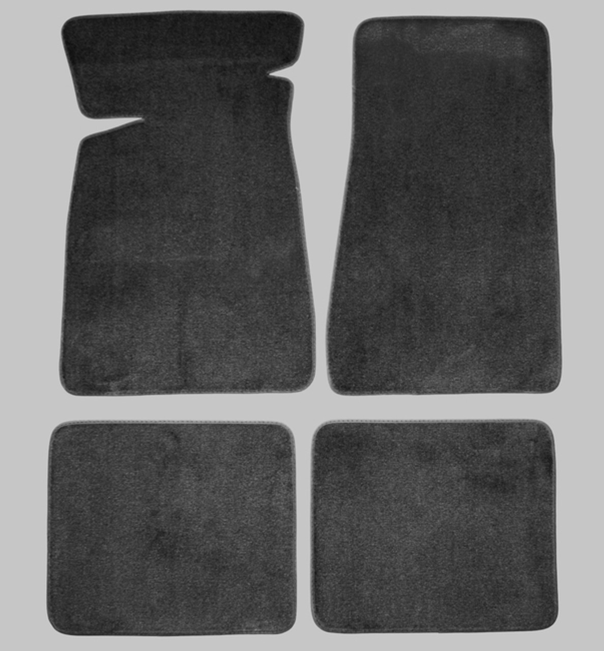 Floor Mats (set of 4) w/T-Type logo #63X on 2 front mats  (1984-1986)