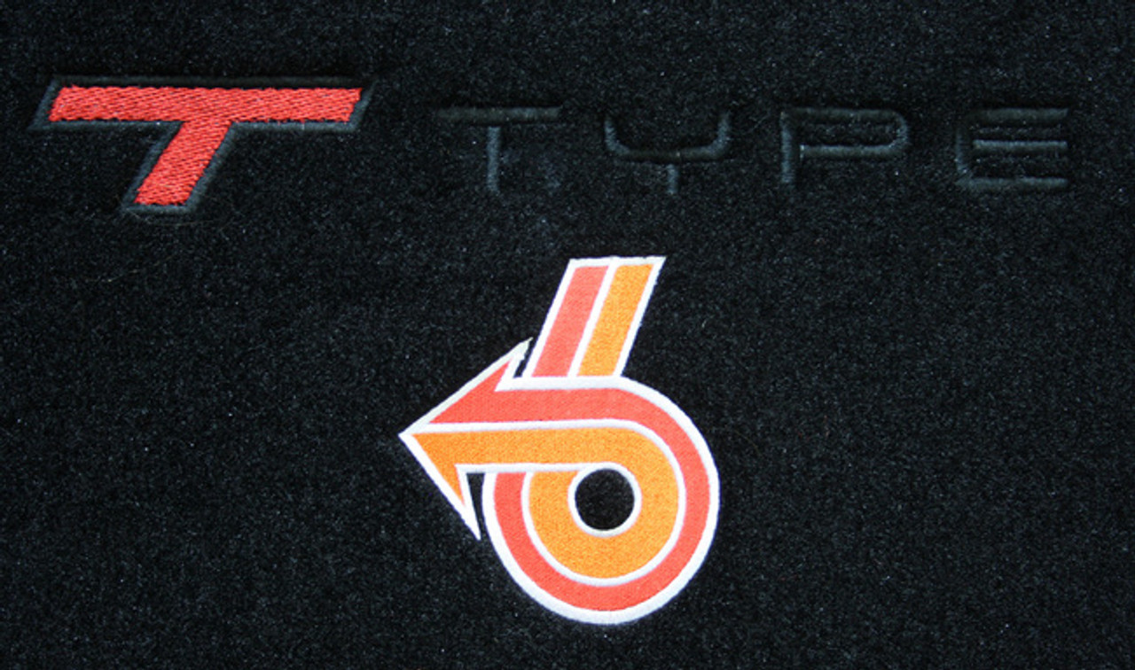 Floor Mats (set of 4) w/T-Type logo #63E on 2 front mats  (1984-1986)