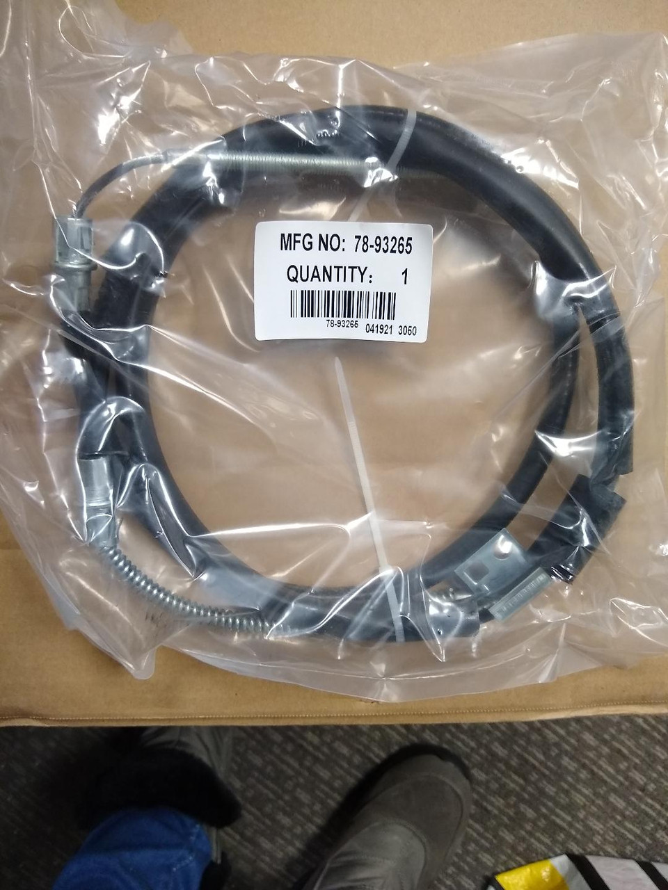 Right rear parking brake cable for 1986 1987 Buick Turbo Regal Grand National GNX