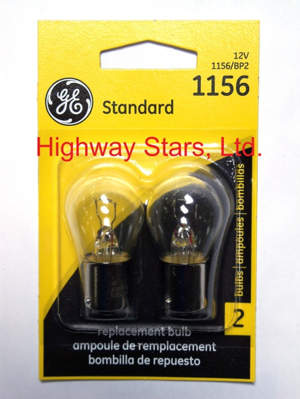 Bulbs - Reverse Lamps & Center High Mount Stop Lamp - GE 1156