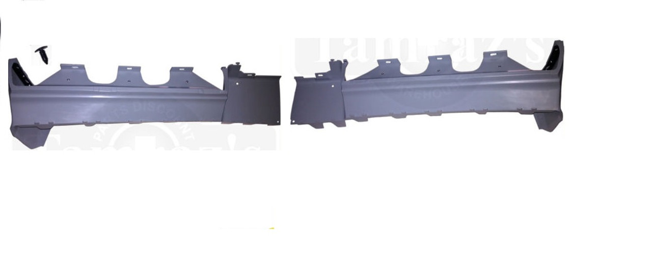 Buick Grand National Rear Bumper fillers - made of flexibleTPO plastic