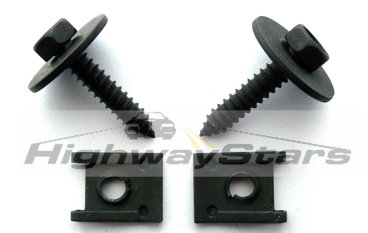 Buick Grand National deflector mounting screws and U-nuts