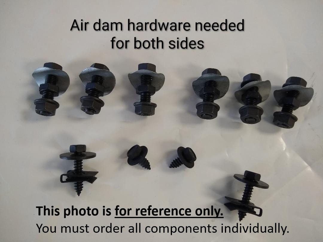 All Air dam hardware needed for a 86-87 Buick Turbo regal. 