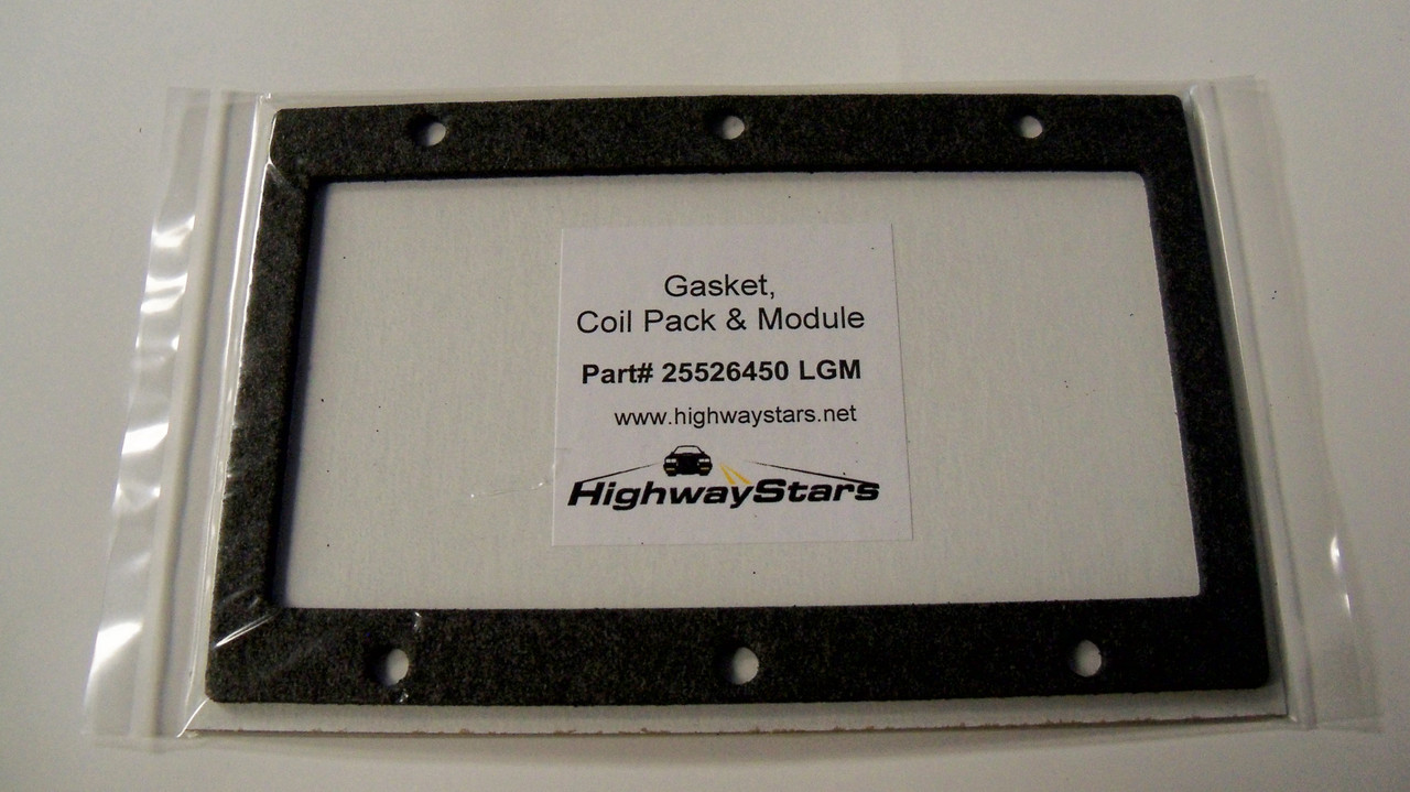 Licensed GM Restoration - Highway Stars Coil pack/Ignition module GASKET #25526450 LGM for 1986 1987 Buick Turbo Regal Grand National and GNX