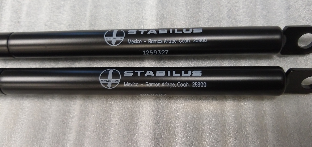 PAIR of OEM Stabilus Hood Support  replaces GM # 1259327 specifically for your Buick  Turbo Regal, Grand National and GNX