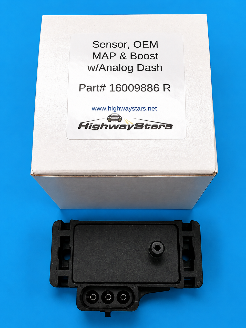2 BAR MAP replaces GM# 16009886 for 1986 and 1987 Buick grand national, turbo regal and GNX