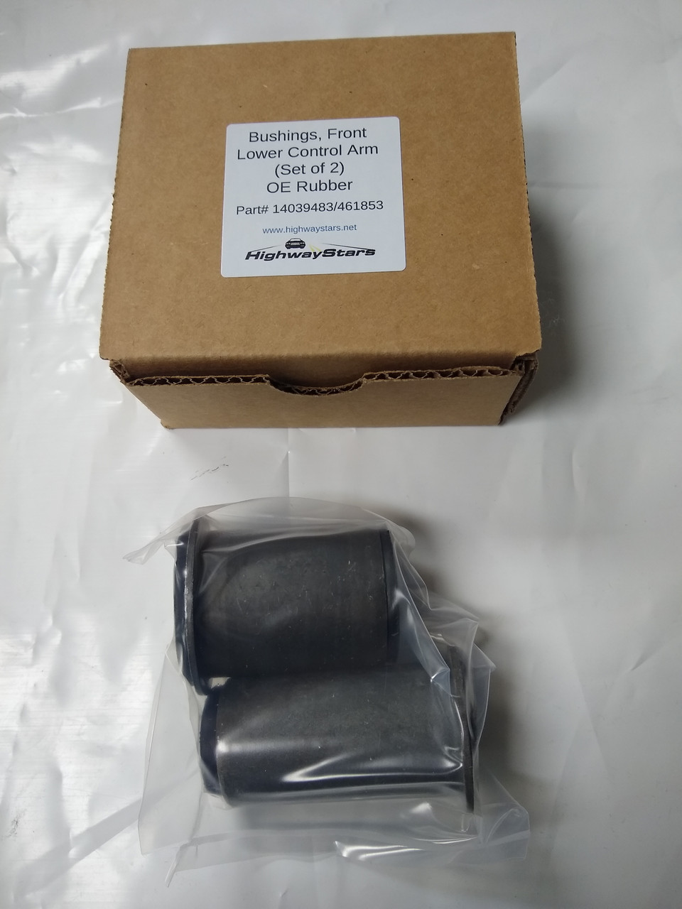 パーツ ANCNOR RS9 Pair of OE RUBBER front lower (1 forward & 1 rearward) control arm