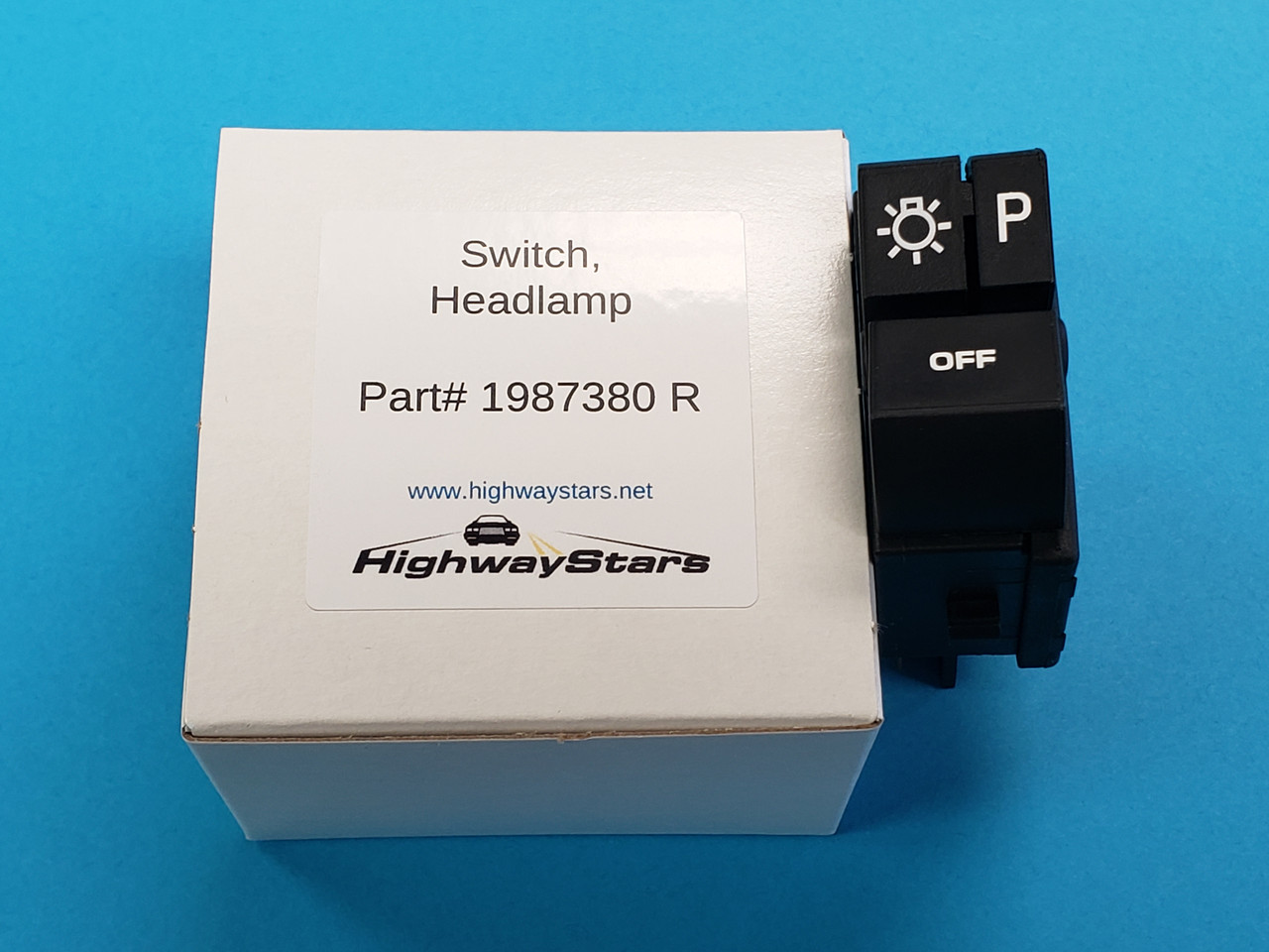 OE Headlamp switch for Buick Regal Grand National replaces GM# 1987380