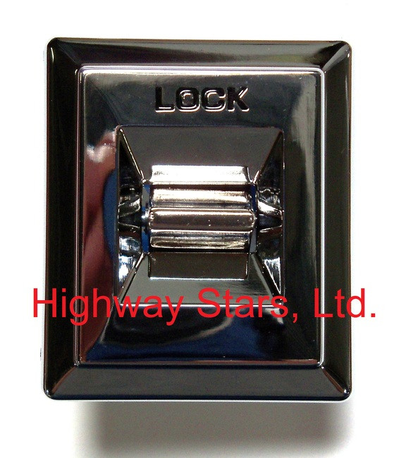 Power door lock switch with black out 