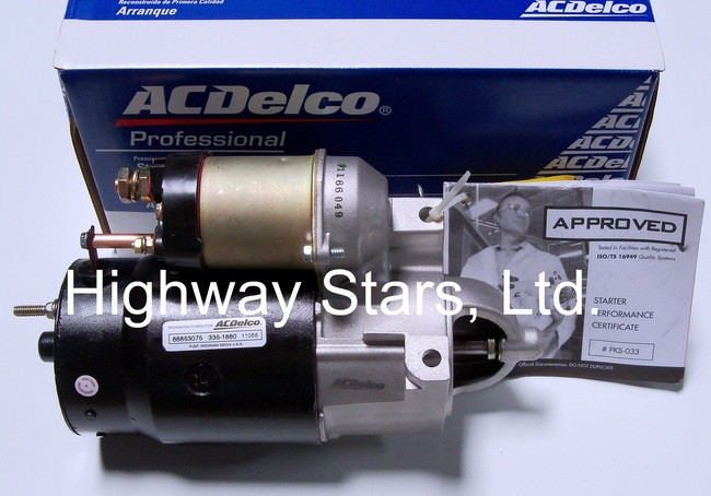 Starter - ACDelco Remanufactured Original - Highway Stars