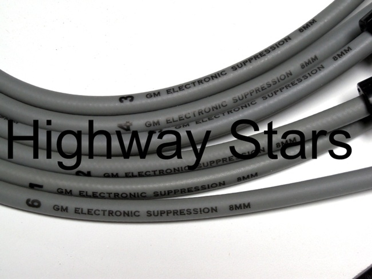 Highway Stars Licensed GM Restoration Spark Plug wires for Buick Regal Grand National 1984-1987 replaces GM 12073924
