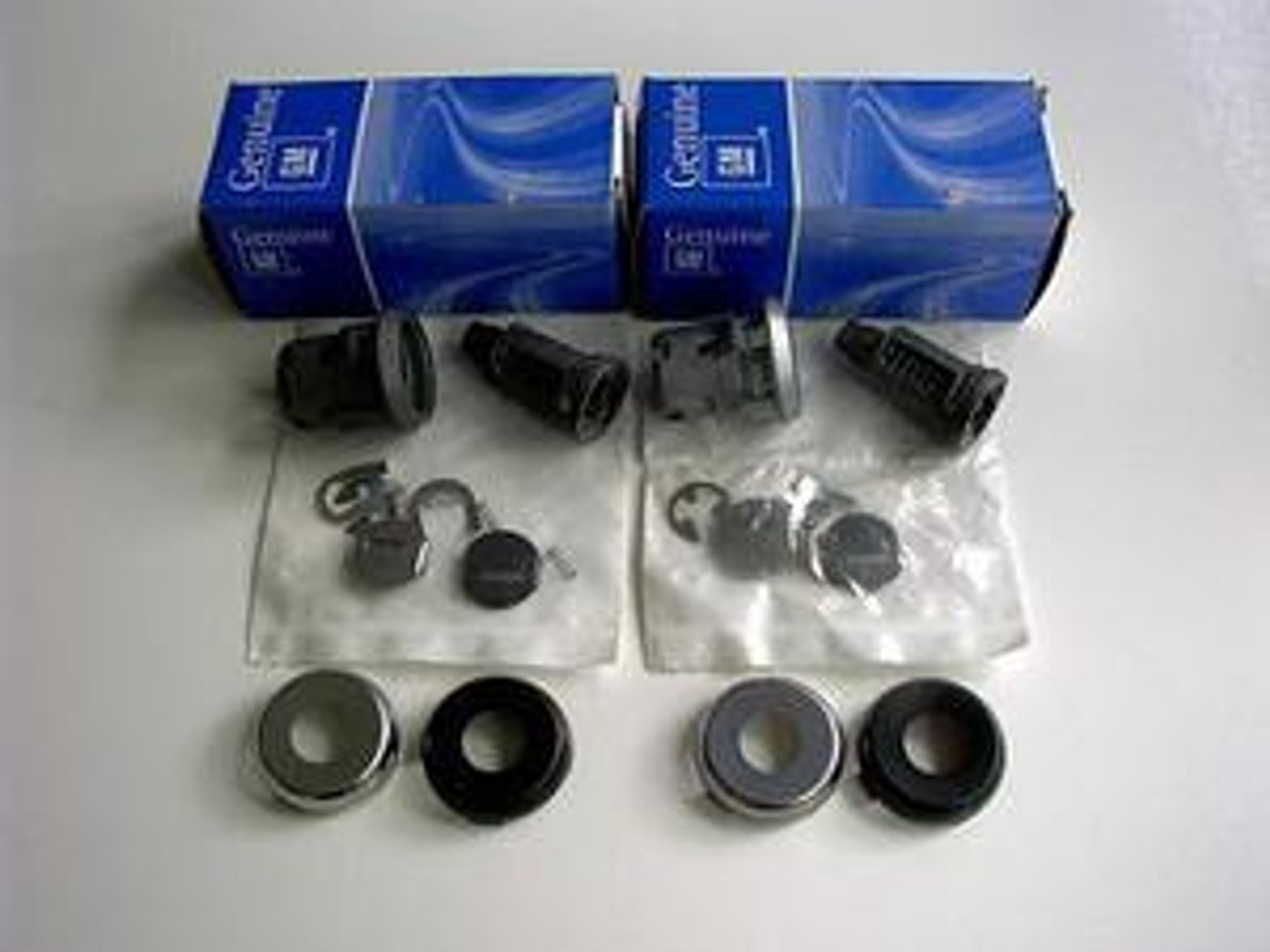 Lock Cylinders - Door Locks - Set of 2 genuine GM