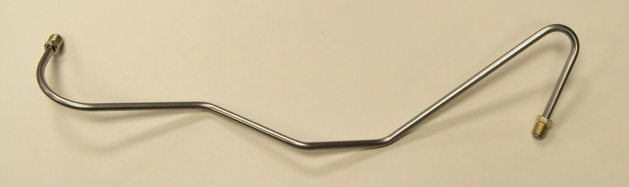 Stainless steel Turbo oil feed line for a stock 1986 1987 Buick Grand National Turbo Regal or GNX
