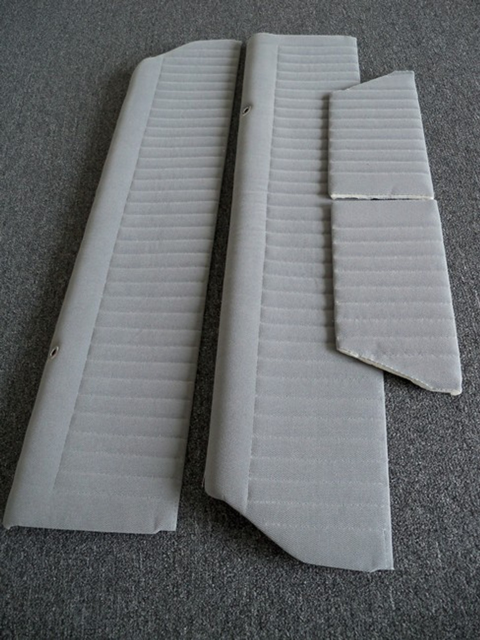 Interior-Door Panels-Grey PALEX-4 pc. COMPLETE SET UPPER (front & rear) to match our Palex Seat Covers